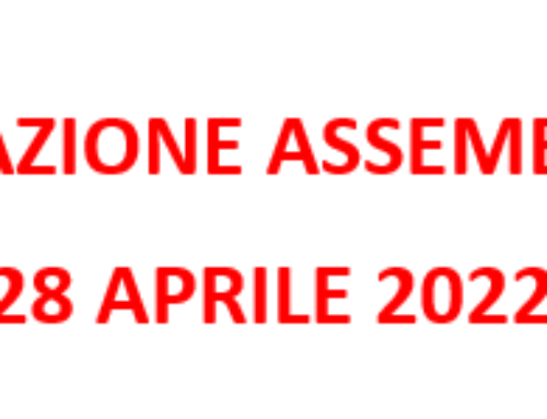 📆 Convocazione Assemblea Ordinaria Soci – 28 aprile 2022